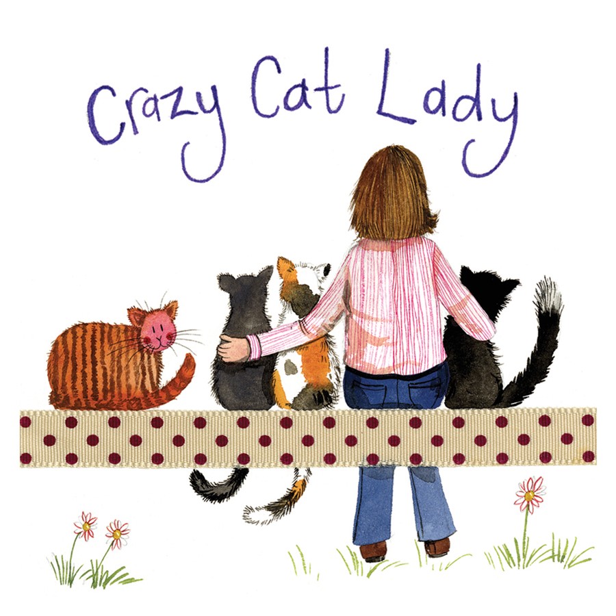 Crazy Cat Lady Coaster - Oakhill Veterinary Group - Windermere Vets